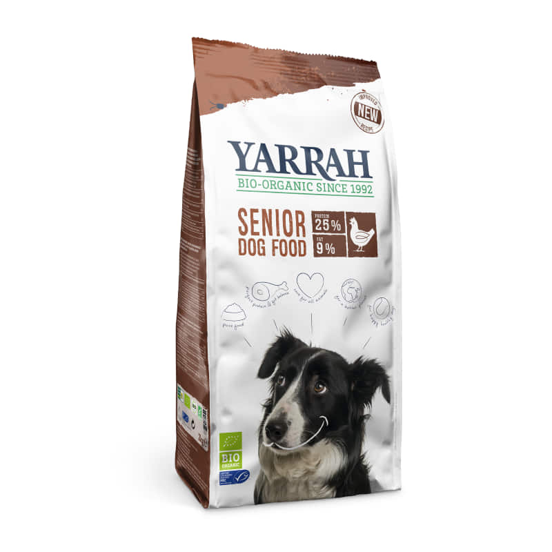 Yarrah Croquettes biologiques pour chien Senior