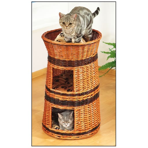 Set de coussins pour la double tour habitable pour chats