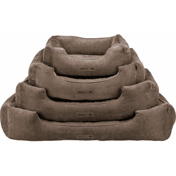 Vital bed Lennox angular, brown