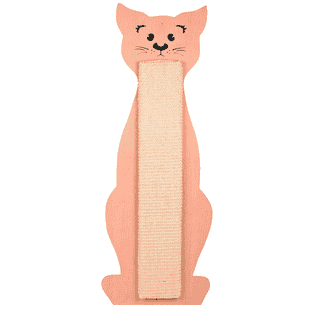 Tableau à gratter contour du chat