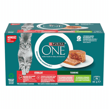 Terrine Sterilcat Saumon & Carottes / Dinde & Épinards
