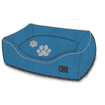 Couverture de lit pour chien et chat Nio28, pétrole