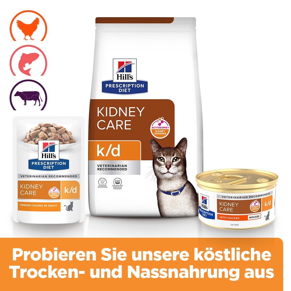 Feline k/d Kidney Care Chicken Mousse