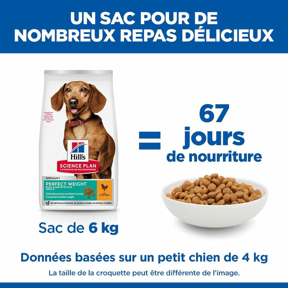 Canine Adult Perfect Weight Mini Breed