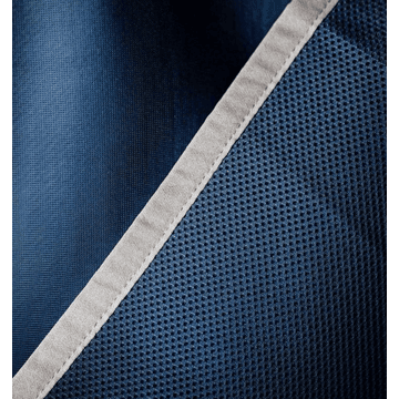 Rambo Airmax Cool-Down Blanket, Navy/Silver