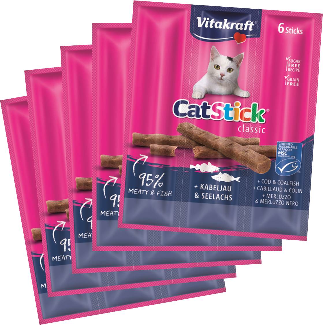 Cat Stick Cod & Saithe MSC