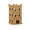 Katzenburg aus Pappe Sir Scratch-A-Lot