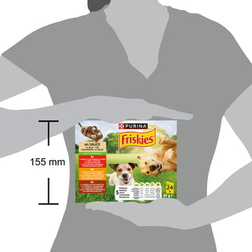 Dog Adult in Sauce, Rind, Huhn, Lamm und Gemüse