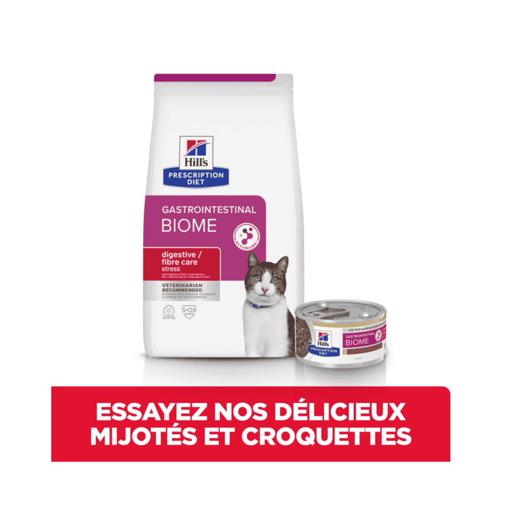 Feline Gastrointestinal Biome Digestive/Fibre Care Stress