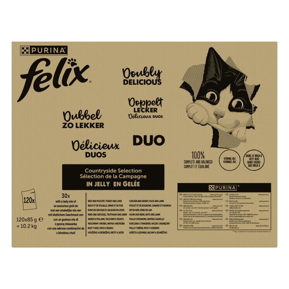 Sélection de la Campagne Délicieux Duos Mega-Jumbo Pack 120x85g