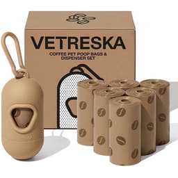 Kotbeutelspender Set Coffee, 7 Rollen