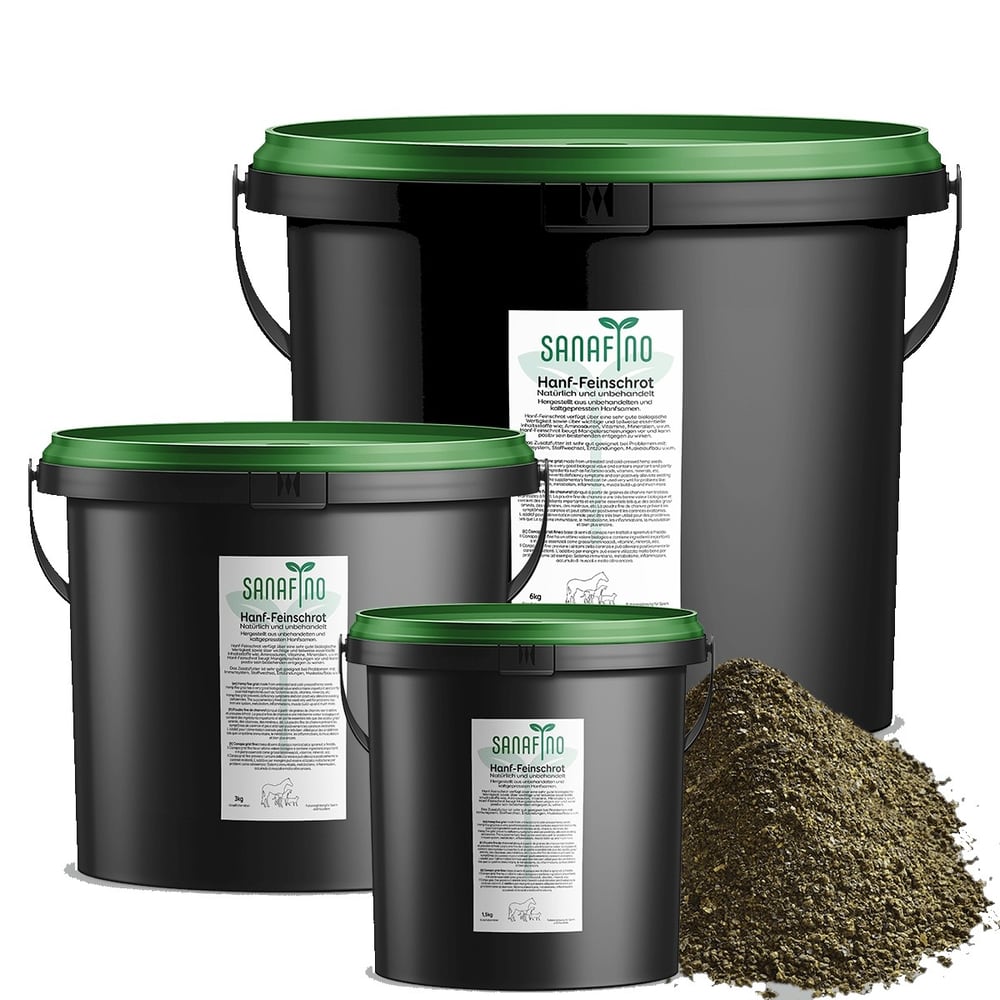 Hemp fine meal