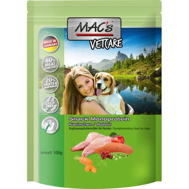 DOG Vetcare Mono Snack Kaninchen