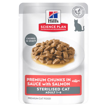 Feline Sterilised Cat Salmon - Sachets