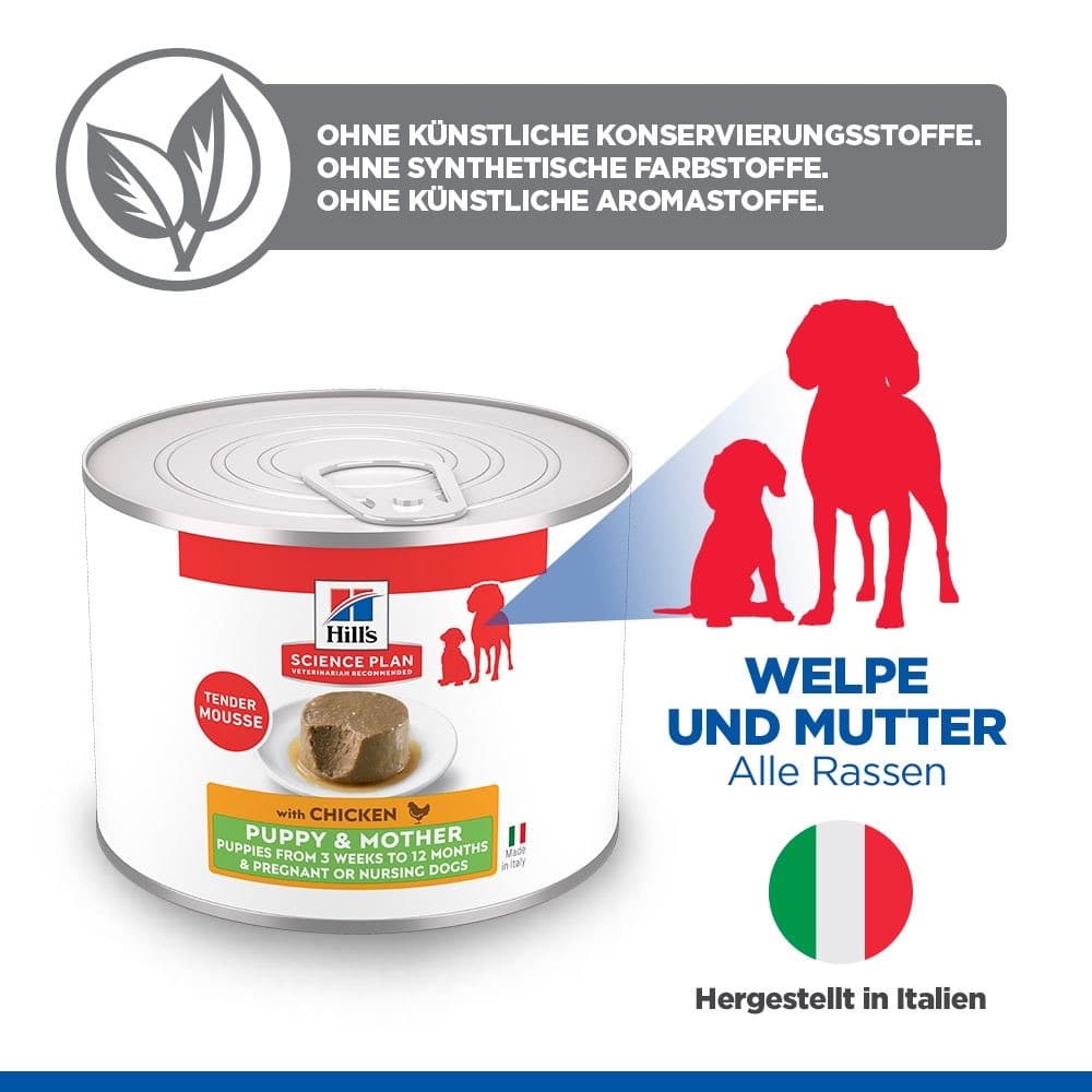 Puppy & Mother Tender Mousse - Dose