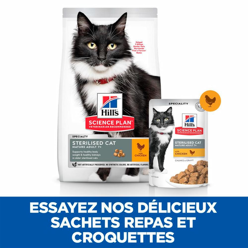 Feline Sterilised Mature Adult 7+ Chicken - Sachet