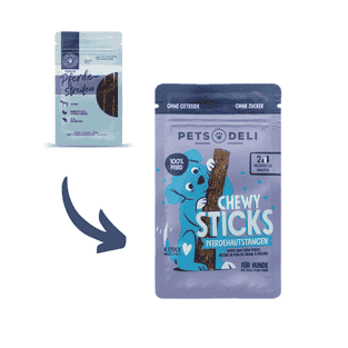 Chewy Sticks Pferdehautstreifen