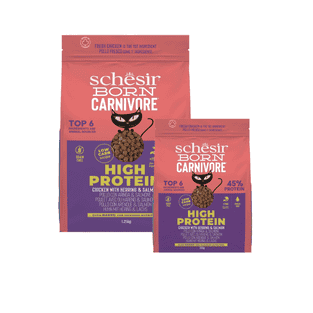 Born Carnivore Cat Huhn & Hering & Lachs