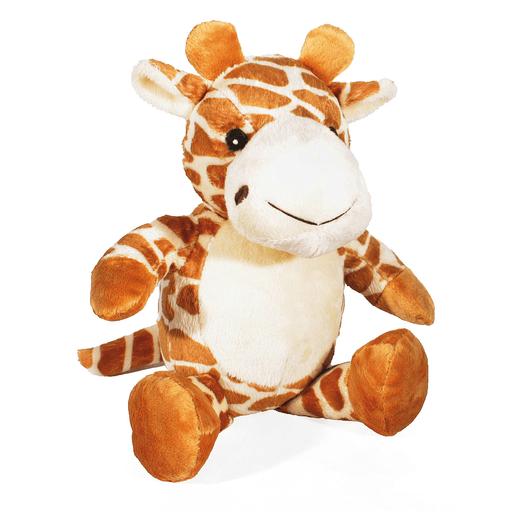 swisspet Hundespielzeug Plüsch Giraffen-Kuh, L = 35cm, ohne Quietscher