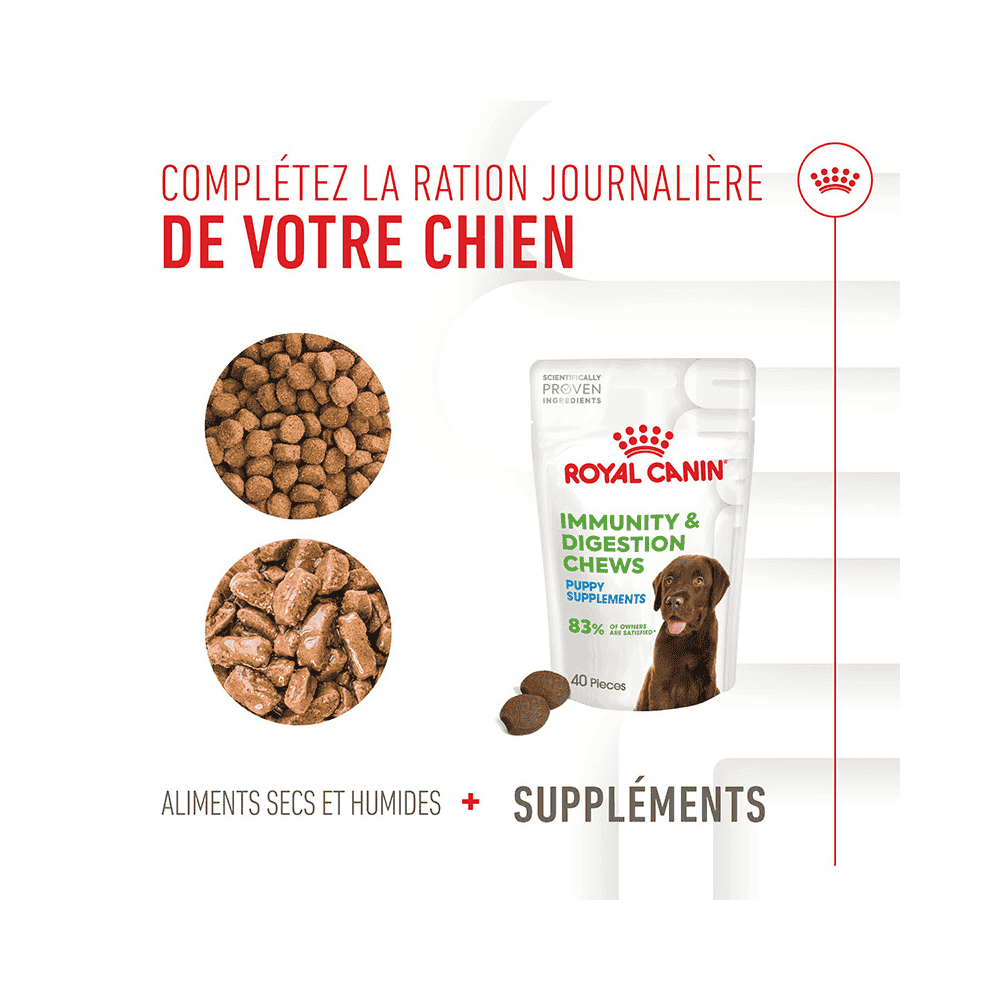 Immunity & Digestion Chews Puppy Supplements