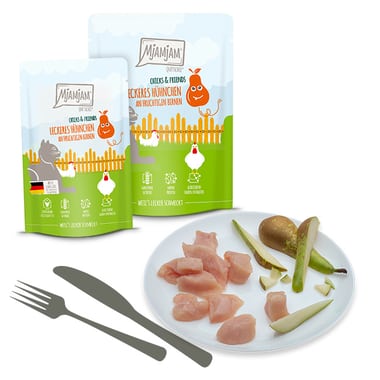 Chicks & Friends - Leckeres Hühnchen an fruchtigen Birnen (poulet & poire)