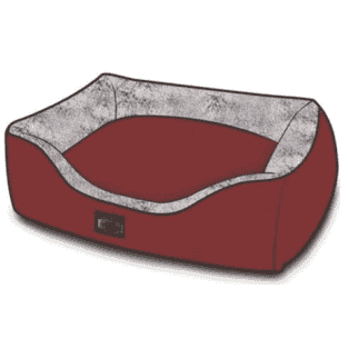 Hunde- & Katzenbett Überzug Pluo28, rot