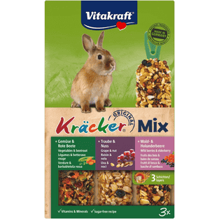 Rongeurs Kräcker Trio Mix Légumes & Noix & Fruits des bois