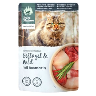 Cat Senior Geflügel & Wild mit Rosmarin