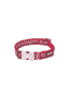 Halsband Reflective Bones Red