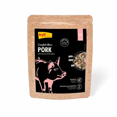 Complete Menu Pork with Quinoa and Apple