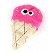 Jouet pour chats en peluche, fraise glacée