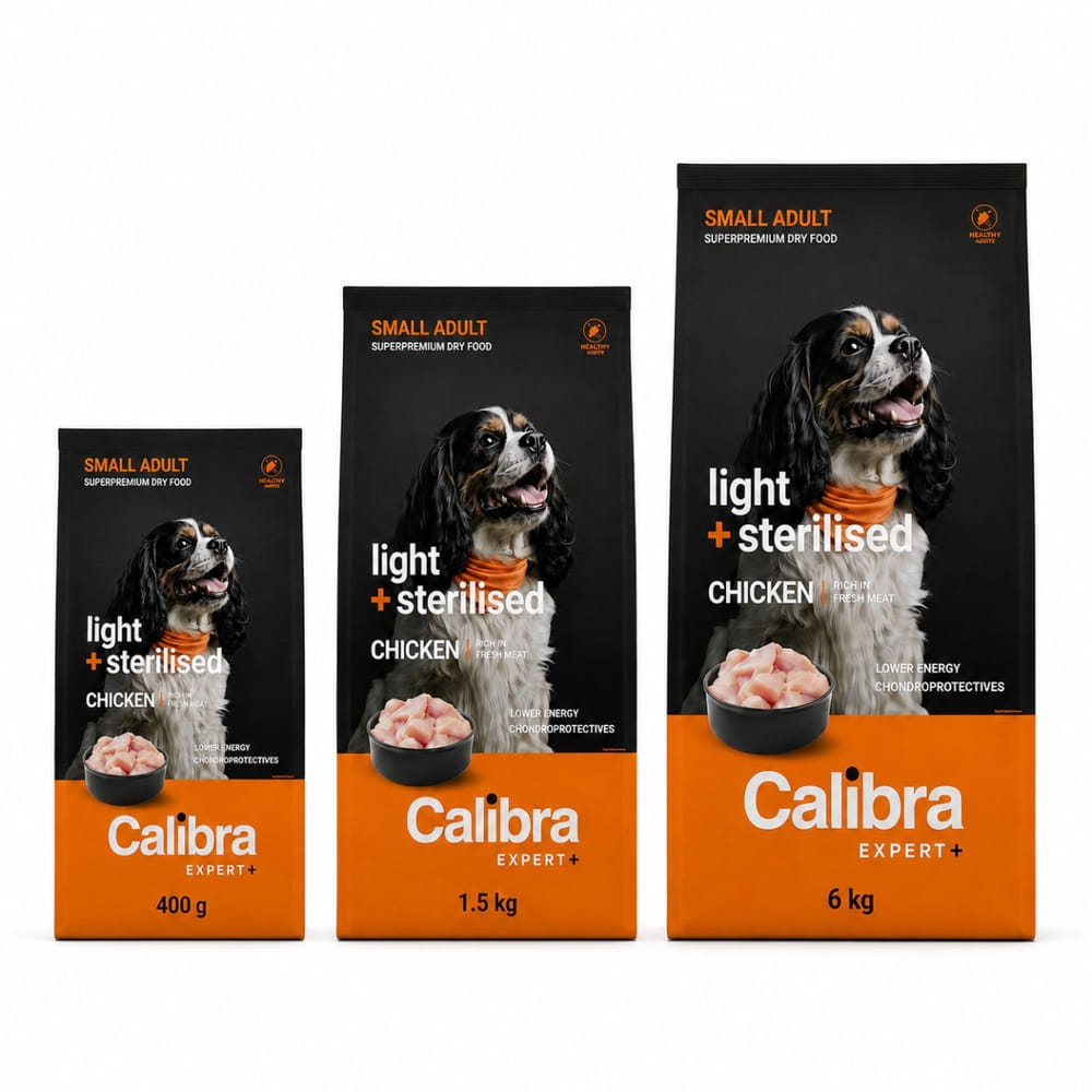 EXPERT + Canine Adult Small Light & Sterilised Huhn