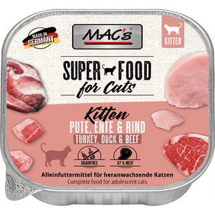 CAT Kitten Pute, Ente & Rind - Schale