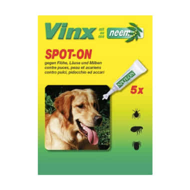 Bio Spot-On avec Neem Chien