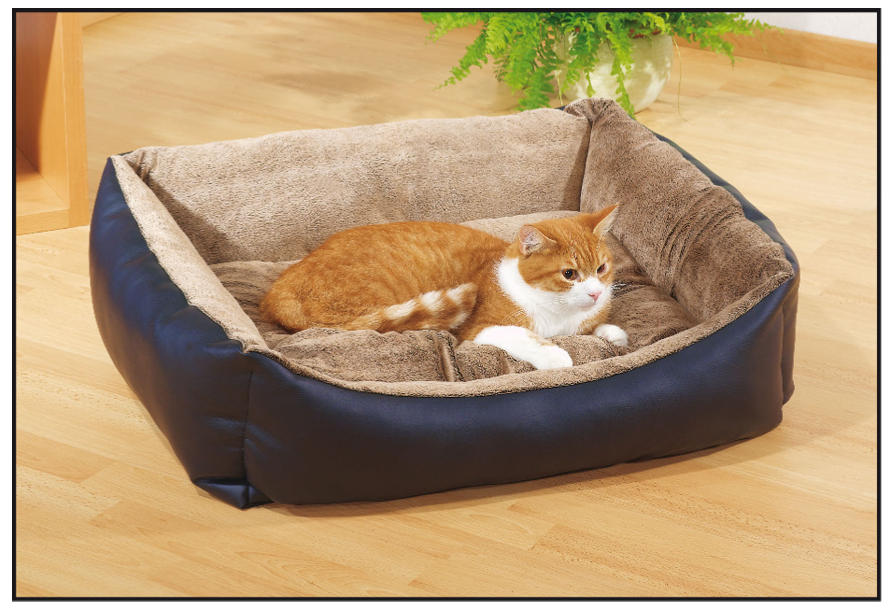Lit pour chats carré Bali
