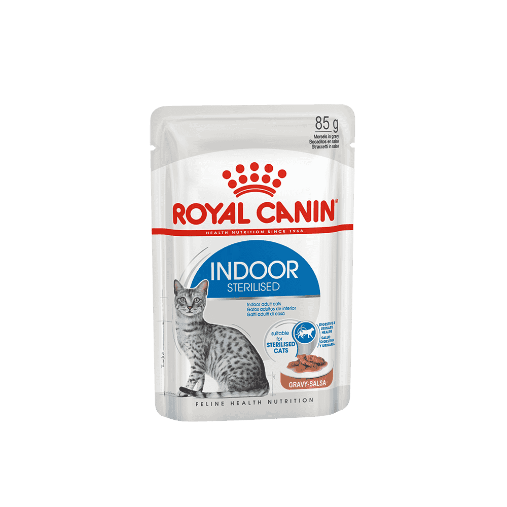Indoor Sterilised Cat en sauce - sachet