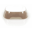 swisspet écuelles en plastique medium,beige-brun clair, 0.75l