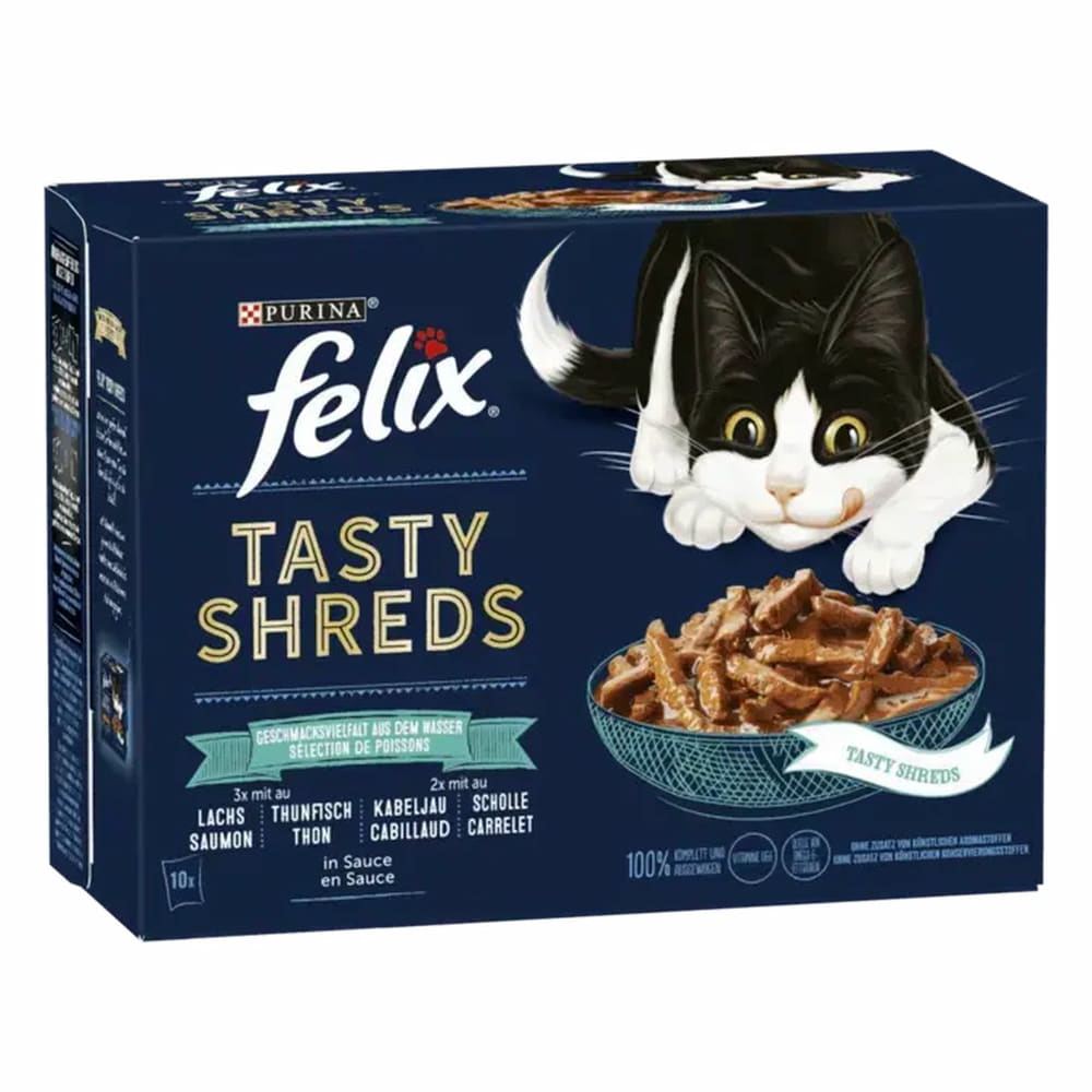Tasty Shreds Geschmacksvielfalt aus dem Wasser