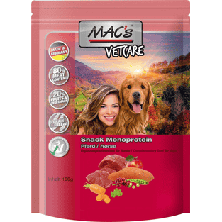 DOG Vetcare Mono Snack Pferd