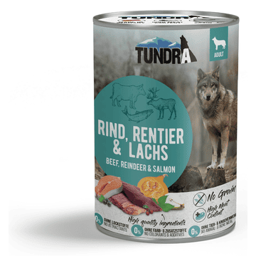 Dog Rind, Rentier & Lachs - Dose