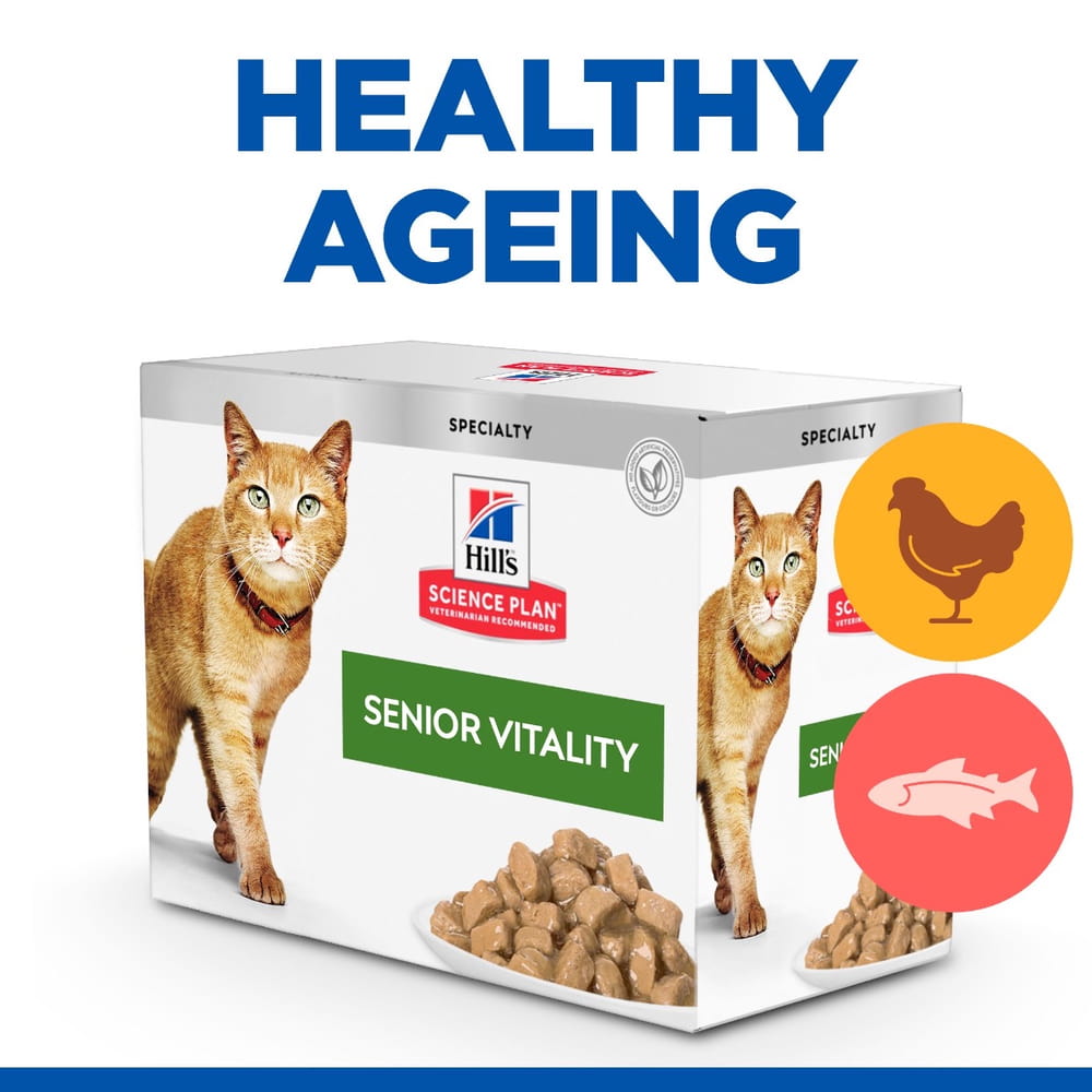 Feline Senior Vitality Delicious Selection - Fresh pouches