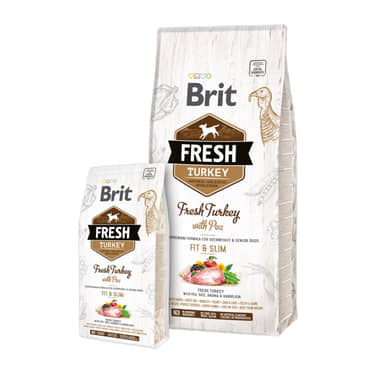 Fresh Dog - Overweight & Senior dogs - Fresh Turkey with Pea - Fit & Slim