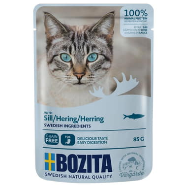 Cat Sachets Bouchées en sauce avec hareng