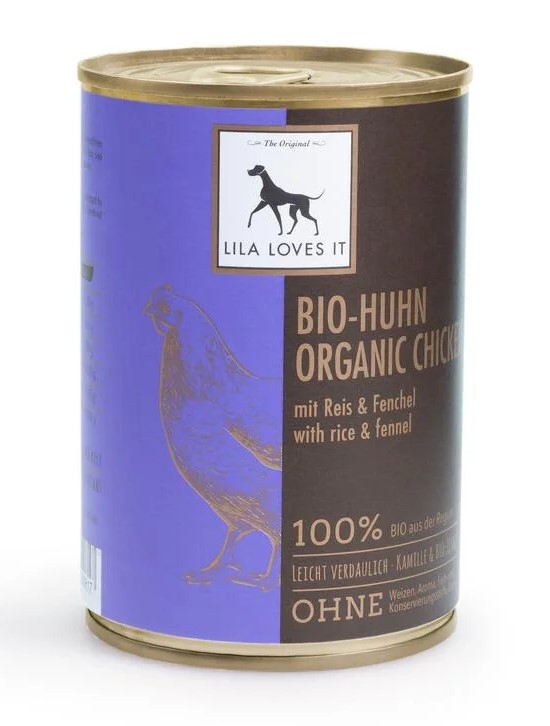 Organic chicken with rice &amp; fennel