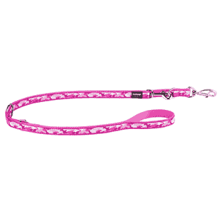 Leashes Design Camouflage Hot Pink