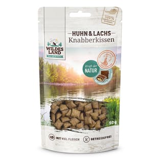 Feline Knabberkissen Huhn & Lachs