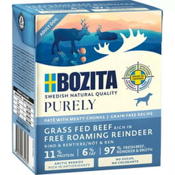 Dog NF Tetra Purely Paté, Rentier
