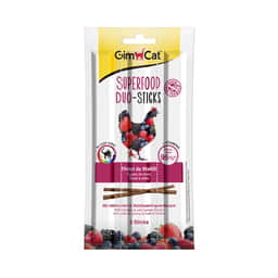 GimCat Superfood Duo-Sticks Hühnchen&Waldbeere