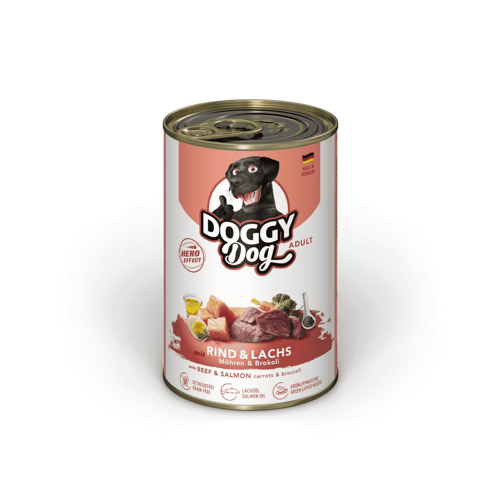 Beef &amp; salmon - Cans