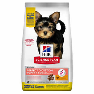 Puppy Perfect Digestion Small & Mini Breed Chicken